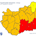 Megjött az újabb afrikai hőhullám, vörös figyelmeztetést adtak ki