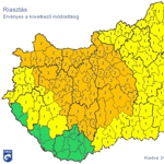 Már narancssárga riasztás van több helyen a szél miatt