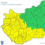 Hófúvás: Elsőfokúra mérsékelték a riasztást