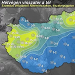 Időkép: Megismétlődhet szombaton a 2013-as nagy hóvihar