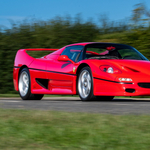 26 éves, de szinte vadonatúj ez az eladó Ferrari F50