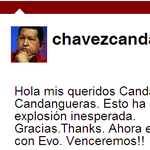 Chávez twitterezésre biztatja Castrót és Moralest