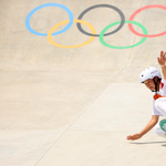 A valaha volt legfiatalabb olimpiai érmes az aranyat nyerő japán gördeszkás