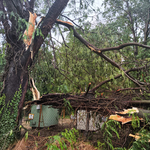 Tetőket, fákat és villanyvezetékeket sem kímélt a brutális vihar Baranyában - videó