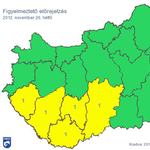 Figyelmeztetést adtak ki a fél Dunántúlra - térkép