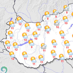 Erősen szeles, de többnyire napos időnk lesz csütörtökön