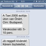 Egy taxiscég kampányol Vonának?