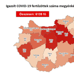 Koronavírus: 175-tel nőtt az aktív esetszám