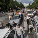 "Taxibontó konténer - BKK" - vége a tüntetésnek