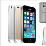 Itt a nagy csapat: iPhone 5s vs. Galaxy S5 vs. HTC One (M8)