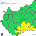 Ónos eső: a déli megyékre adtak ki riasztást