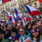 Kormányellenes tüntetést tartottak Prágában