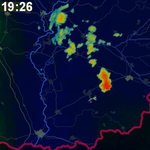 Fotó: tornádót észleltek Orosházán