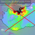 Műszerhiba miatt mértek brutális szmogot reggel Dorognál