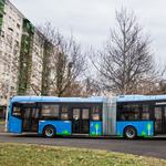 Már az összes új hibrid busz Budapesten van