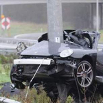 Oszlopra csavarodott egy Porsche 911-es Belgiumban - fotó