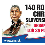 Fotó: Orbán is szerepel Slotáék plakátján