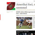 Mennyire gyors egy NFL-futó?