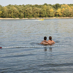 Kinyitott a római-parti strand, ismét lehet a Dunában fürödni Budapesten