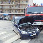 Tűzoltóautó karambolozott Zalagerszegen – fotó 