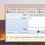 Óriás mellékleteket is küldhetünk a Thunderbird 13-as verziójával
