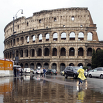 Fotó: vízben áll a Colosseum