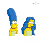 Fotó: Így néz ki Marge Simpson, ha leengedi toronyhaját  