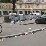 A nap fotói: elfajult a szeméthelyzet Budapest szívében