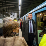 A 4-es metró pályatesztje