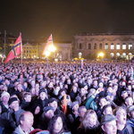 Hatalmas Pegida-tüntetést tartanak Drezdában, Orbánt is idézik - fotók