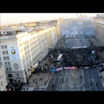 Videó: nézze meg a varsói zavargást madártávlatból! 