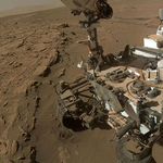 Megint szelfizett a Curiosity - fotó