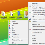 Így használhatunk színes mappaikonokat a Windowsban