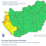 Nyugat-Magyarországon lakik? Akkor komoly felhőszakadásra számíthat