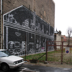 Street art percek: így készült a Nefelejcs a Kisfaludy utcában (videó)