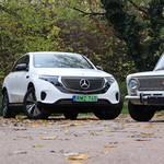 Villany-Zsiguli vs. elektromos Mercedes: szovjet-német párbajt rendeztünk