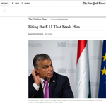 Orbánról leszedik a keresztvizet a New York Timesban