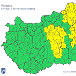 Átvándorolnak a viharok az ország másik felébe – térképek