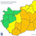 Kánikulatérkép: figyelmeztetést adtak ki Budapestre és 11 megyére