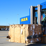 Papírpalettákkal ötvözi a logisztikai csúcstechnológiát az IKEA Soroksáron