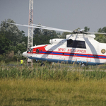 Fotók: a világ legnagyobb helikoptere érkezett a Die Hard forgatására