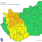 Narancs riasztást adtak ki több megyére - térkép