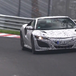 Már a Nürburgringen repeszt az új Honda NSX – videó