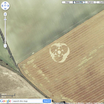 Gabonakörök a Google Earth-ben. Galéria.