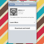 Letölthető az iOS 5.1.1-es frissítése iPadre és iPhone-ra