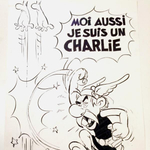 Asterix most a Charlie Hebdóért bunyózik