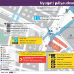 Elkezdődött a Nyugati tér felújítása – kivételesen az autósokat nem érinti