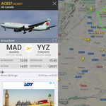 Többórás körözés után hajtott végre kényszerleszállást egy Boeing 767-es Madridban