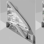 Elképesztő megoldással épül a világ legkeskenyebb lakóháza 