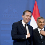 Botrány lett Ausztriában Orbán Viktor és Christian Kern volt kancellár 2016-os találkozójából